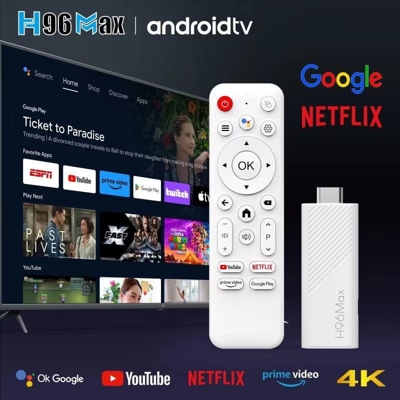 H96 MAX H313 Mini 2GB/16GB Android 14 - Android TV Stick - Item1