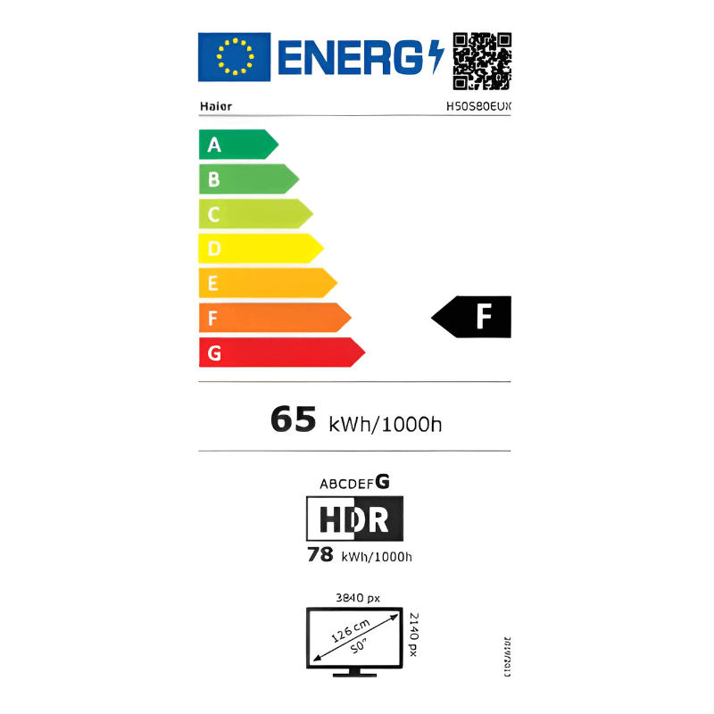 Haier H50S80EUX 50 4K Ultra HD Smart TV Wifi Preto - Televisão - Item8