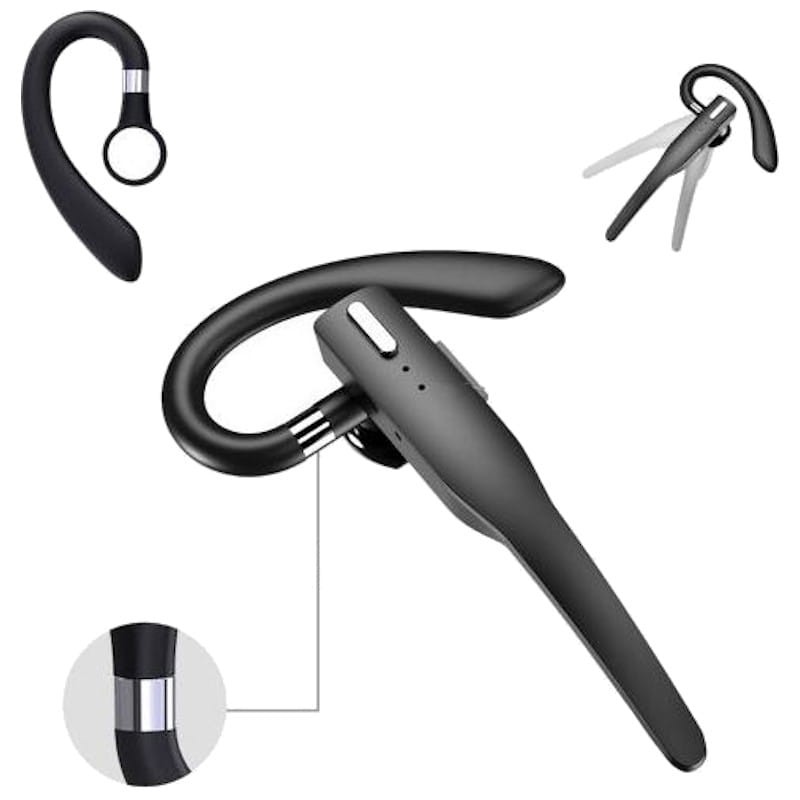Hama, Auriculares inalámbricos Bluetooth 5.0 (cascos inalanbricos, caja de  carga incluida, auriculares Bluetooth con hasta 5h de música) Negro