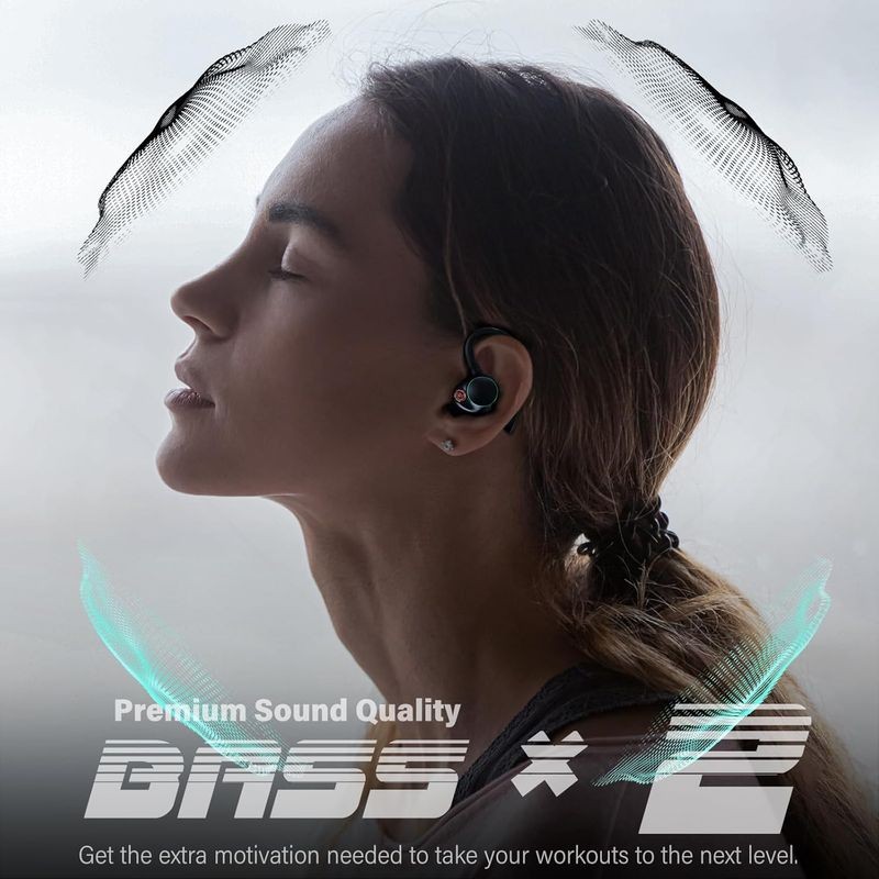 HBQ YYK-580 Sport Negro - Auriculares Bluetooth - Ítem4