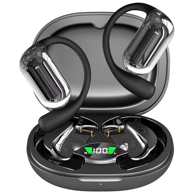 HBQ YYK-Q16S Gancho Negro - Auriculares Bluetooth - Ítem