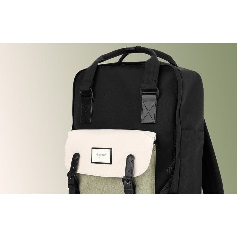 Himawari 1010 Negro y Verde - Mochila para portátil - Ítem3