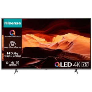 Hisense 75E7KQ PRO 75 QLED 4K Ultra HD Smart TV Wifi Gris - Televisor