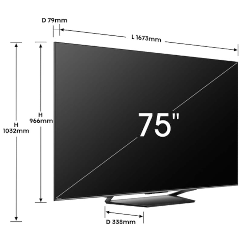 Hisense 75U7NQ 75