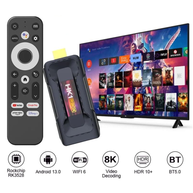 HK1 RBOX D8 RK3528 2GB/16GB Android 13 - Android TV - Ítem1