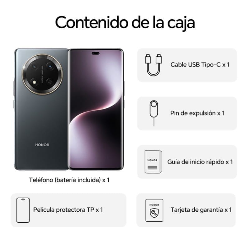 Honor Magic7 Lite 5G 8GB/256GB Negro - Teléfono Móvil - Ítem7