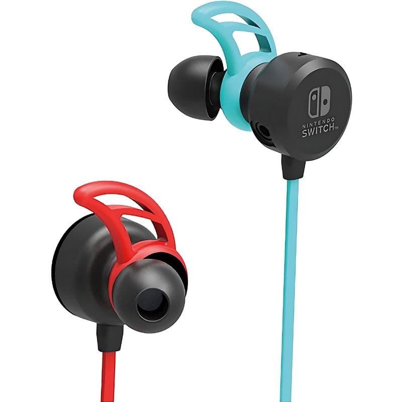 Hori Earbuds Pro Azul, Rojo - Auriculares Alámbricos - Ítem