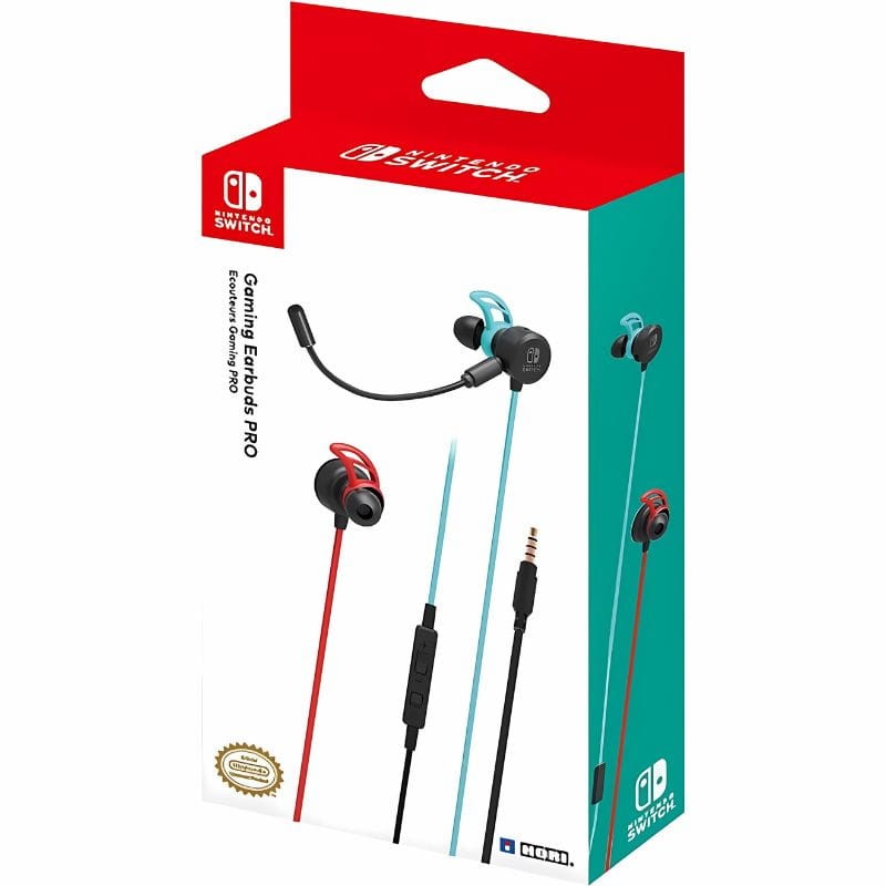 Hori Earbuds Pro Azul, Rojo - Auriculares Alámbricos - Ítem3