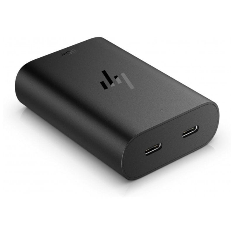 HP 600Q7AA 65 W USB-C 2 Puertos GaN Negro - Cargador portátil - Ítem