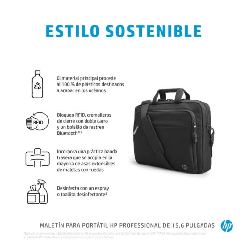 HP Professional (500S7AA) 15,6 Sistema RFID Negro - Maletín para portátiles - Ítem9