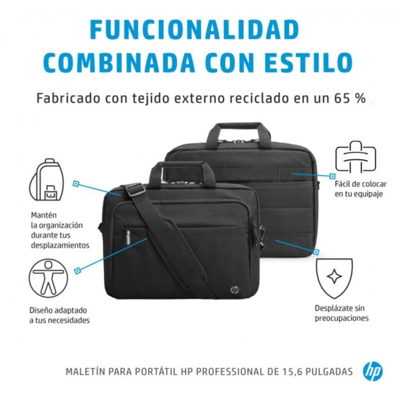 HP Professional (500S7AA) 15,6 Sistema RFID Negro - Maletín para portátiles - Ítem8