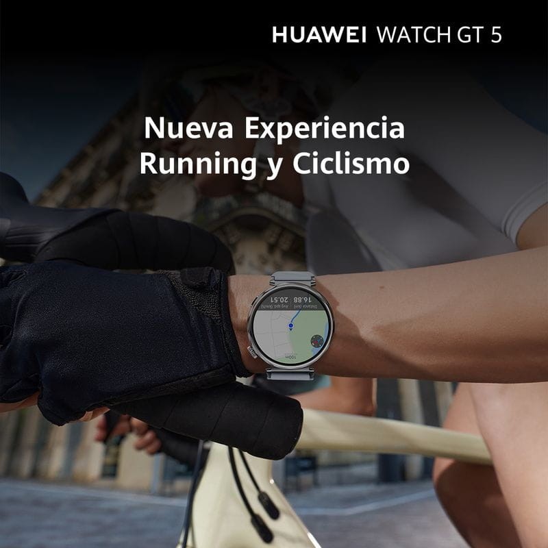 Huawei Watch GT5 41mm GPS Bracelete Fluoroelastómero Azul - Relógio Inteligente - Item9