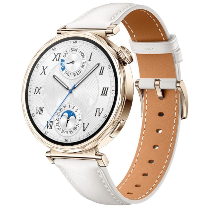 Huawei Watch GT5 41mm GPS Correa Cuero Blanco - Reloj Inteligente - Ítem