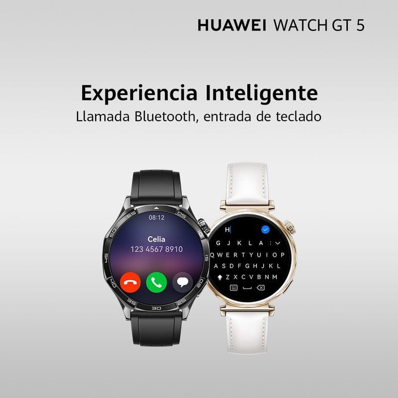 Huawei Watch GT5 41mm GPS Correa Fluoroelastómero Negro - Reloj Inteligente - Ítem6