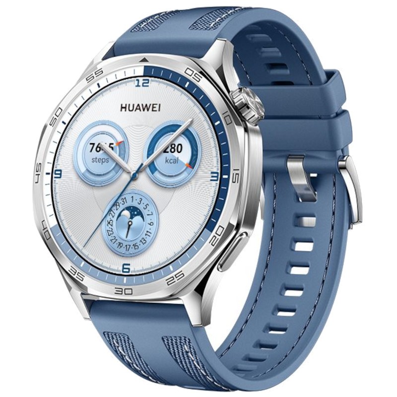 Huawei Watch GT5 46mm GPS Correa de Tejido Azul - Reloj Inteligente - Ítem