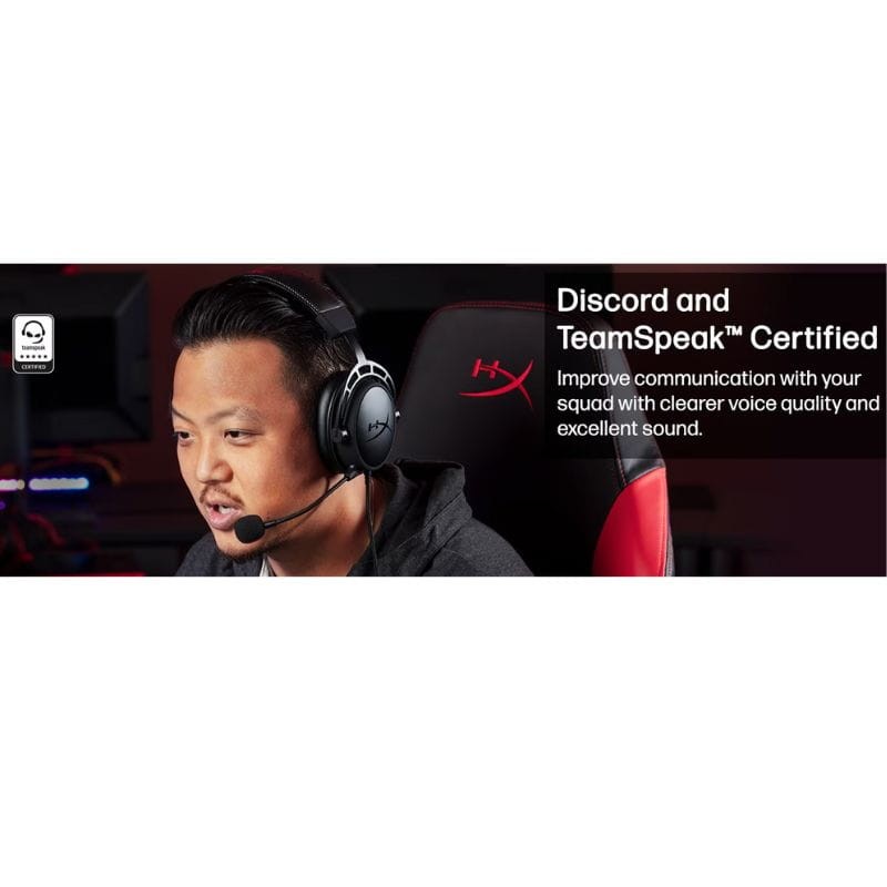 HP HyperX Cloud Alpha Negro/Rojo - Auricular Gaming - Ítem4