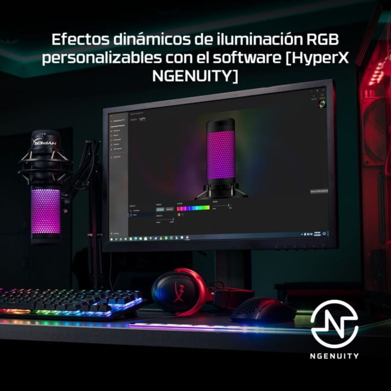 HyperX QuadCast S Negro - Micrófono para PC - Ítem10