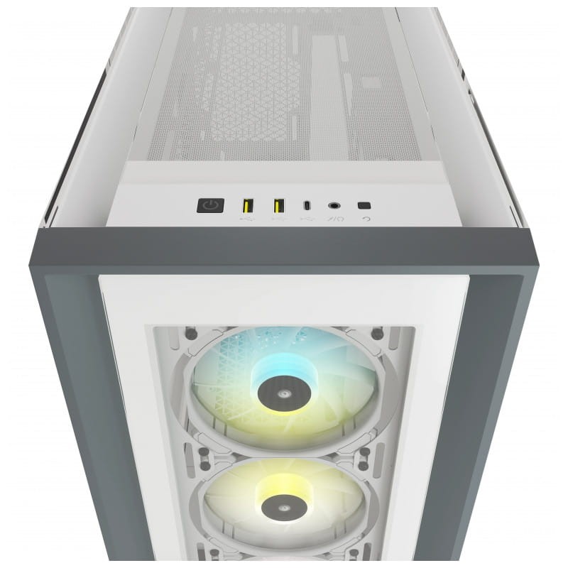 Corsair iCUE 4000X RGB Midi Tower Blanc - Ítem3