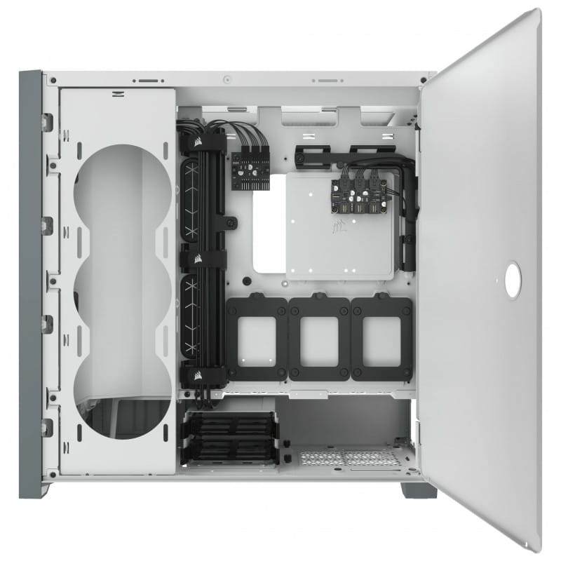 Corsair iCUE 4000X RGB Midi Tower Blanc - Ítem6