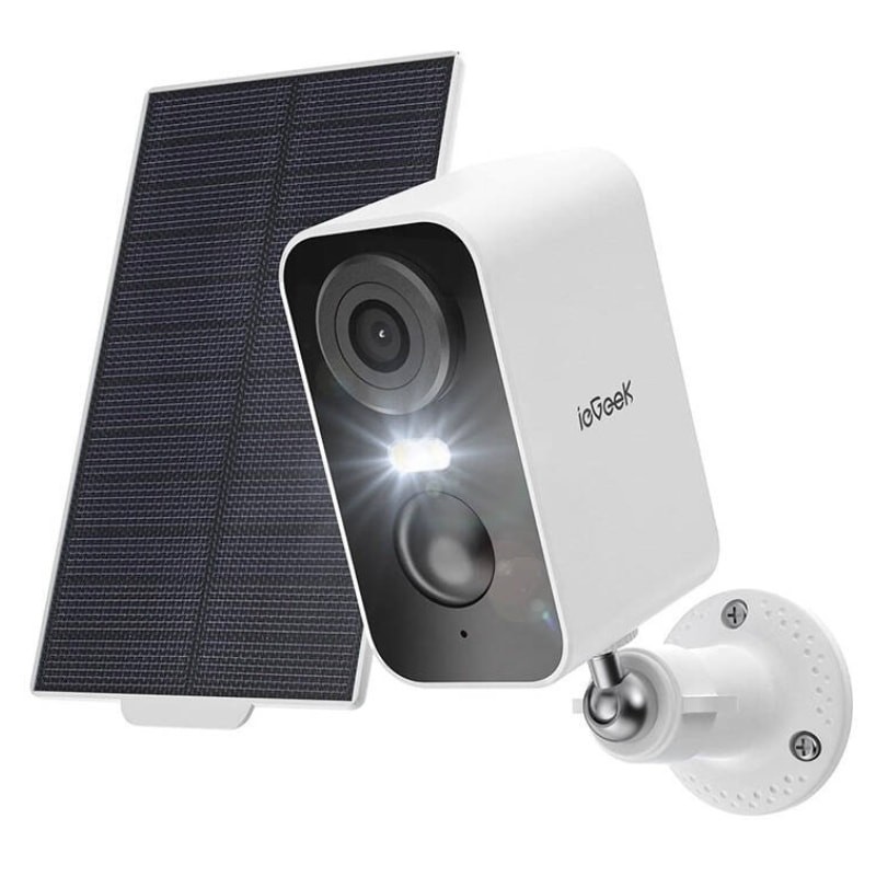 ieGeek ZS-GX3S 3MP/2K WiFi IP65 Solar Blanco - Cámara de Seguridad Exterior - Ítem