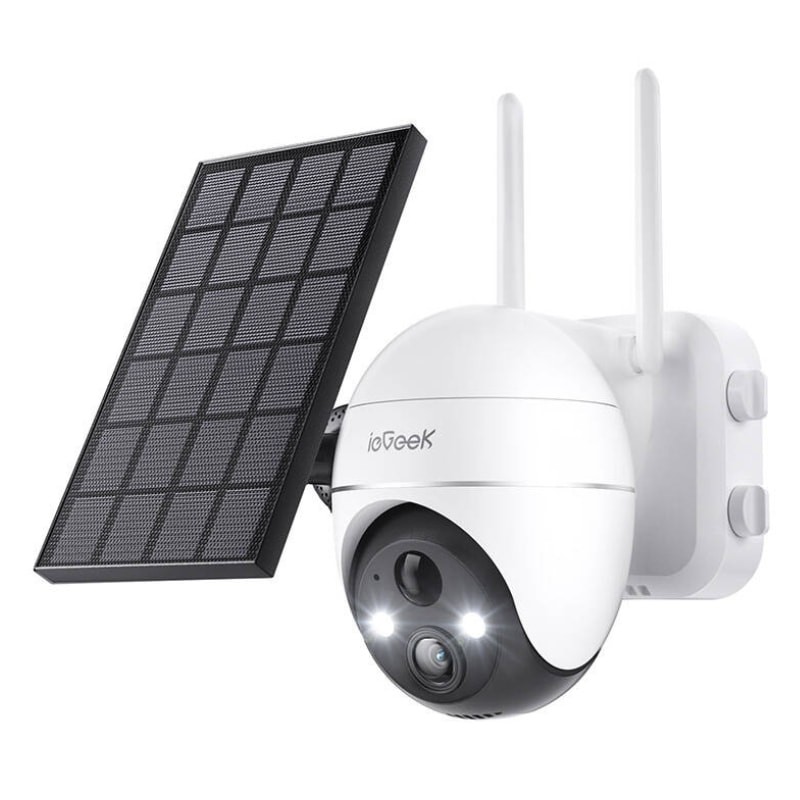 ieGeek ZS-GX4S 5MP/QHD IP65 WiFi Solar Branco - Câmara de Segurança para Exterior - Item