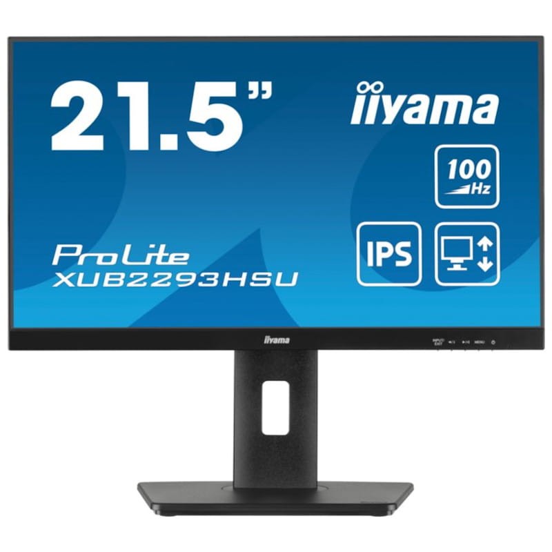 Iiyama ProLite XUB2293HSU-B6 21.5 FullHD IPS 100 Hz Adaptative FreeSync Preto - Monitor PC - Item