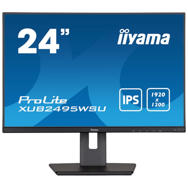 Iiyama ProLite XUB2495WSU-B5 24.1 FullHD IPS Preto - Monitor PC - Item