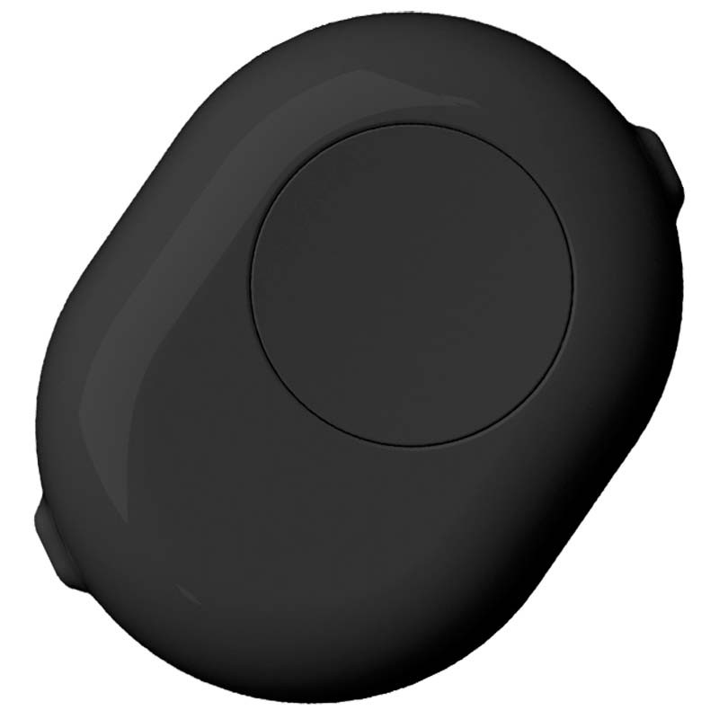 Shelly Interruptor de pared con 4 botones, Negro