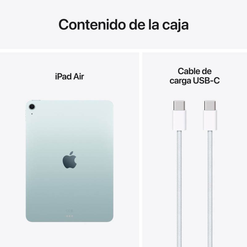 Apple iPad Air 5G 2025 11 128gb WiFi + Telemóvel Azul - Item6