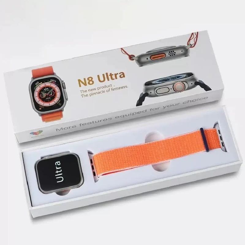 IWO N8 Ultra Naranja con Correa textil Naranja - Reloj inteligente - Ítem4