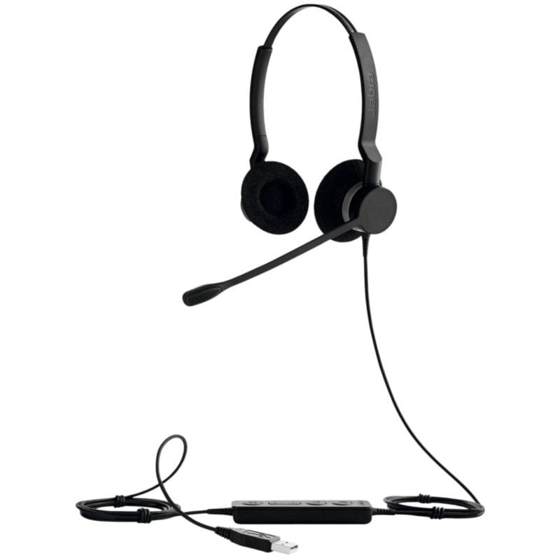 Jabra Biz 2300 Duo USB-A UC Noir - Casque de Tête - Ítem1