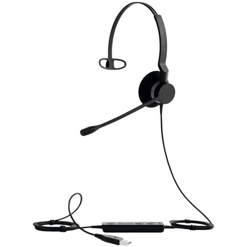 Jabra Biz 2300 USB-A Microsoft Lync Mono Preto - Auscultadores com fio - Item1