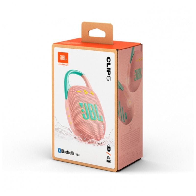 JBL Clip 5 70W Bluetooth 5.3 Rose- Enceinte sans fil - Ítem7