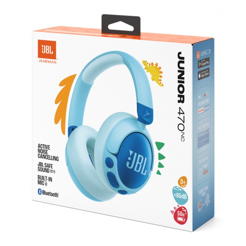 JBL Junior 470NC Azul - Auriculares inalámbricos para niños - Ítem6