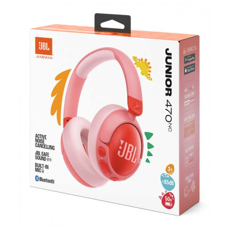 JBL Junior 470NC Rose - Casques sans fil pour enfants - Ítem6