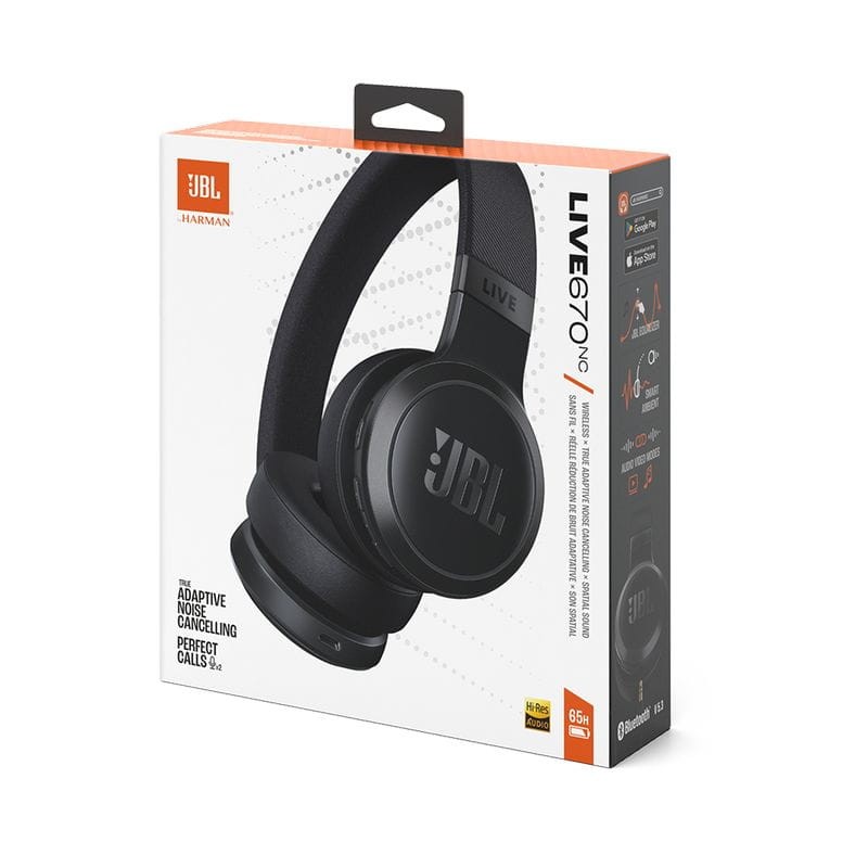 JBL Live 670NC Bluetooth Noir - Casque sans fil - Ítem10