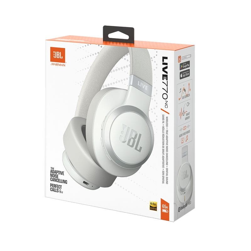 JBL Live 770NC ANC Bluetooth Branco - Auscultadores sem fios - Item11