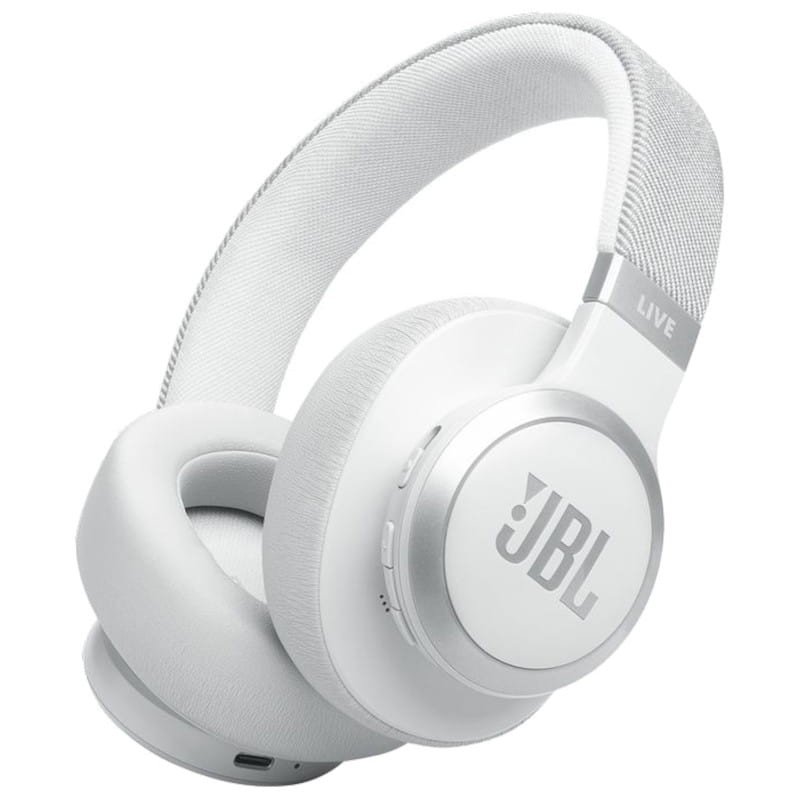 JBL Live 770NC ANC Bluetooth Branco - Auscultadores sem fios - Item