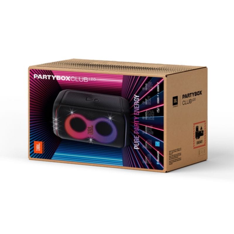 JBL Partybox 120 Club 160W Bluetooth 5.3 - Coluna Portátil para Festas - Item11