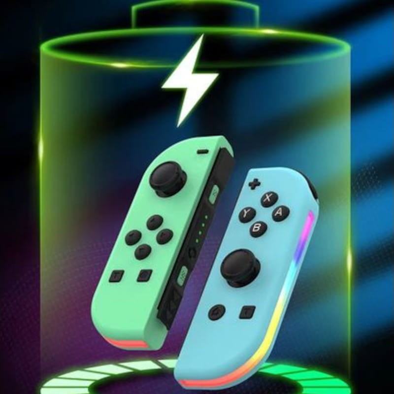 Mando Joy-Con Set Izq/Dcha Nintendo Switch Compatible Azul Zelda RGB