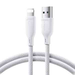 Joyroom SA34-AL3 1 m 100W USB A a Lightning Blanco - Cable de Carga