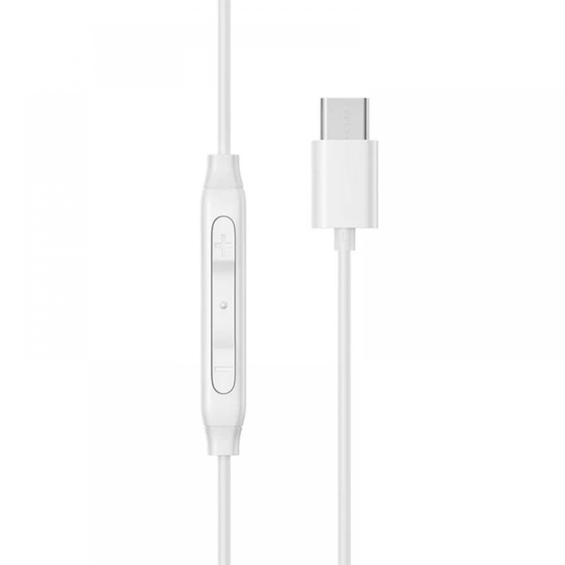 Joyroom JR-EC05 USB Type C Branco - Auriculares com fio - Item1