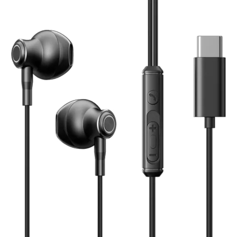 Joyroom JR-EC07 USB Type C Noir - Casque filaire - Ítem