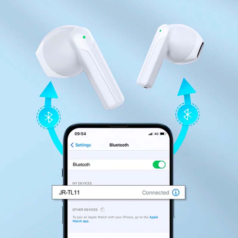 Auriculares Bluetooth Joyroom JR-TL11 Blanco - Ítem3