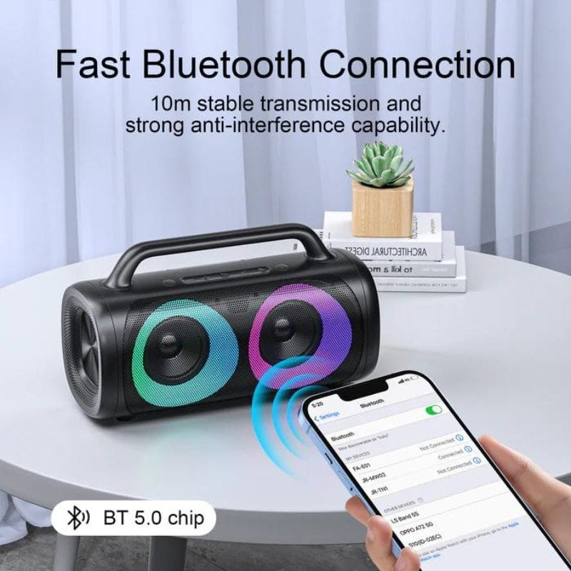 Joyroom JR-MW02 40W RGB Preto - Altifalante Bluetooth - Item2