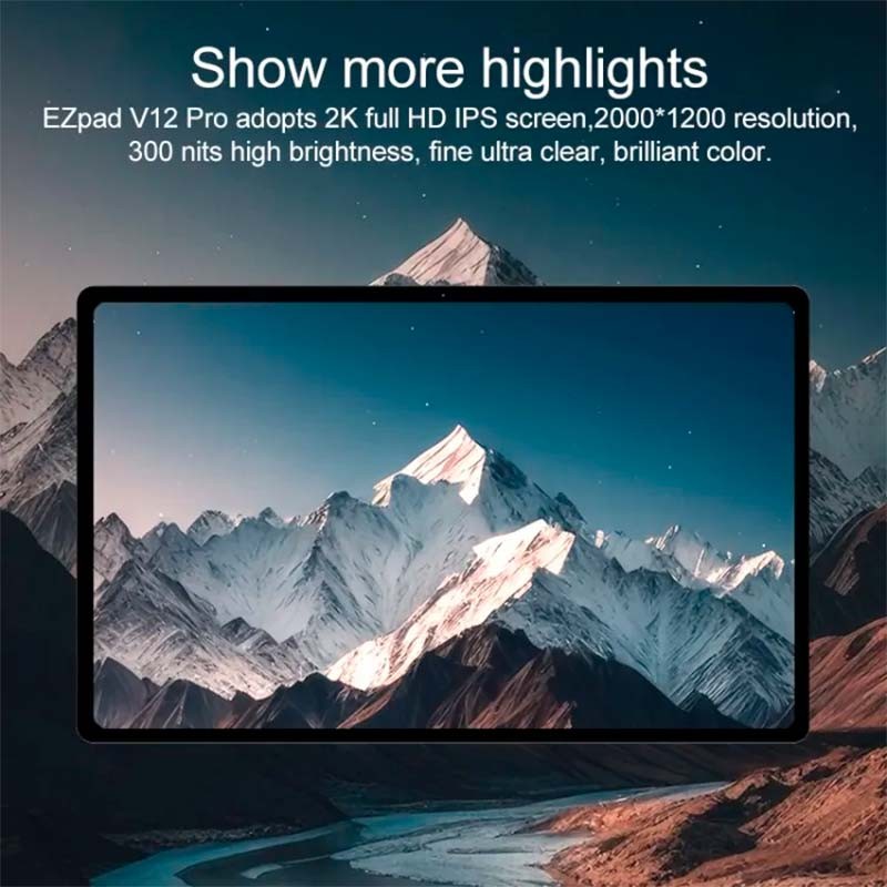 Jumper EZPad V12 Pro 12'' Intel N100 12GB/256GB WiFi Gris - Tablet PC Windows 11 Home - Ítem4