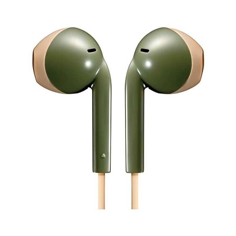 JVC HA-F19M-GC Auriculares Alámbrico Crema Verde - Ítem1