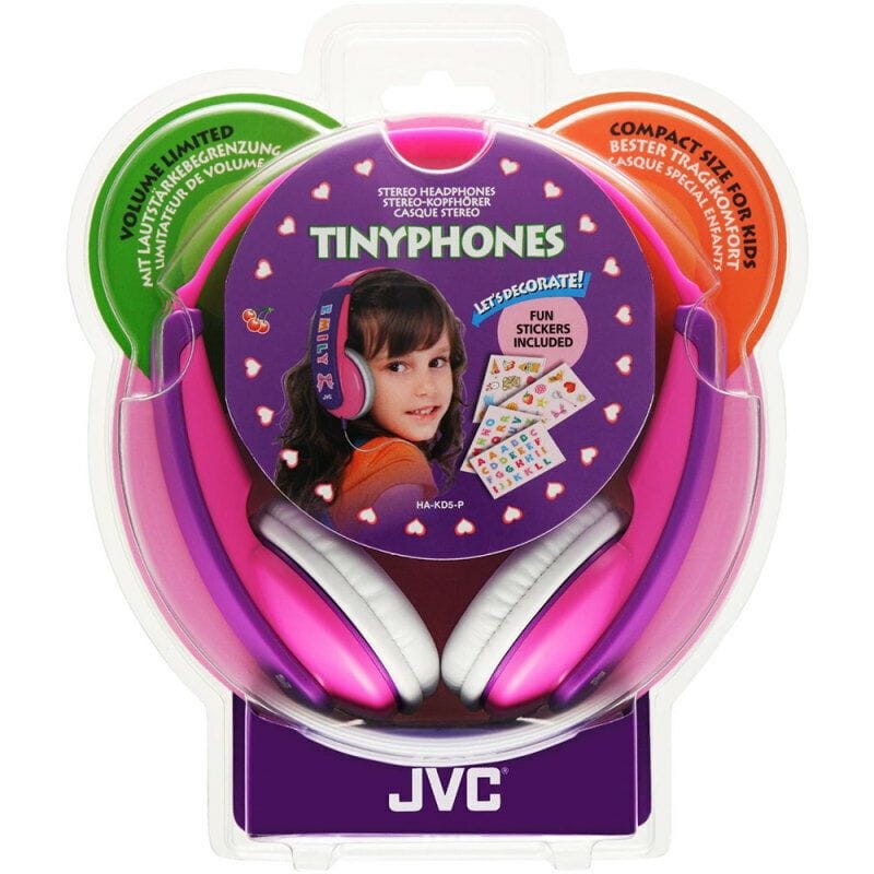 JVC HA-KD5-P-E Auscultadores para crianças Rosa, roxo - Item1