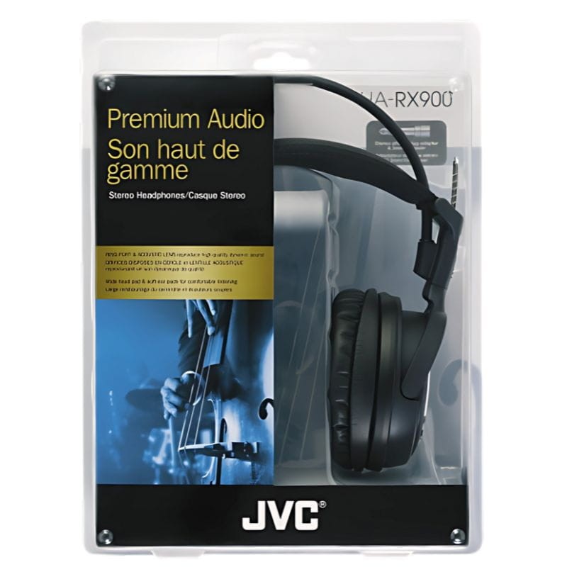 JVC HA-RX900 Auscultadores com fios Preto - Item1