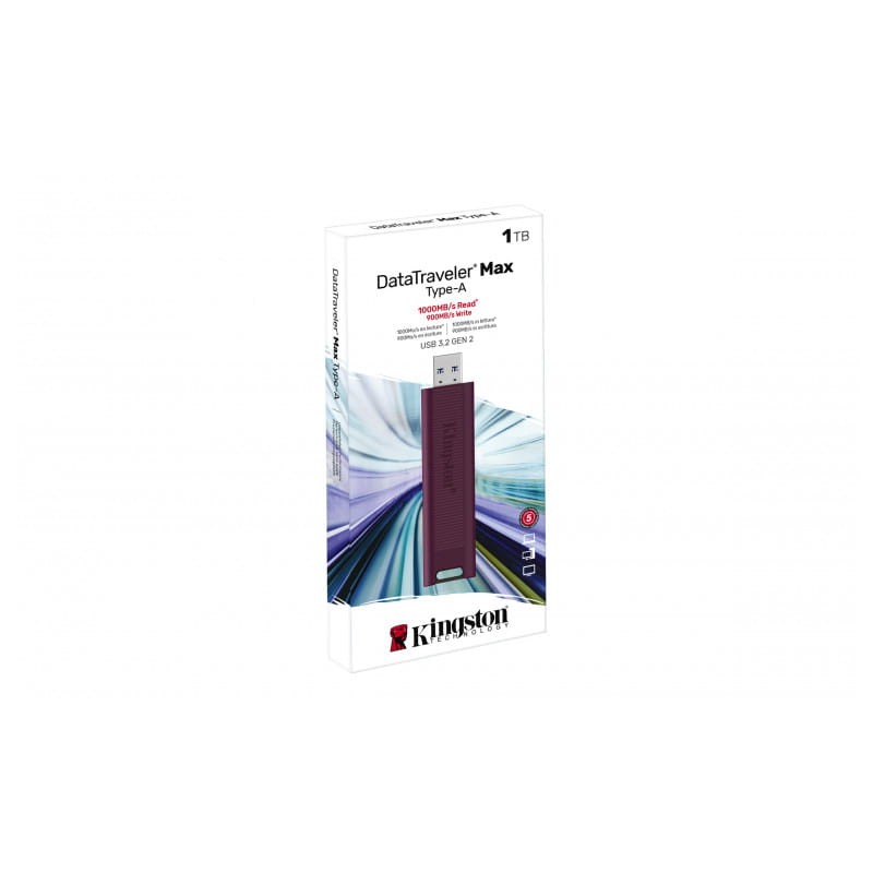 Kingston Technology DataTraveler Max 1 TB Rojo - Unidad flash USB - Ítem6